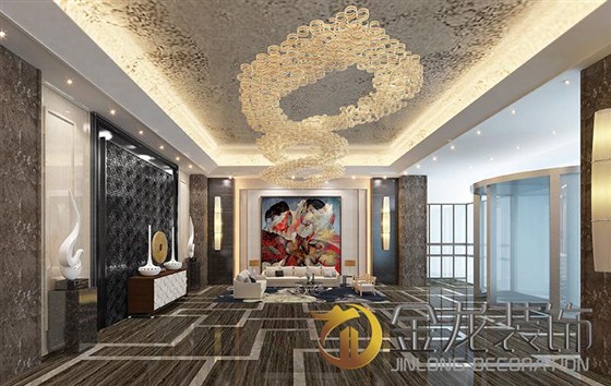 精装房装修、酒店精装修、办公室精装修，金龙装饰&mdash;&mdash;嘉悦精品酒店大厅