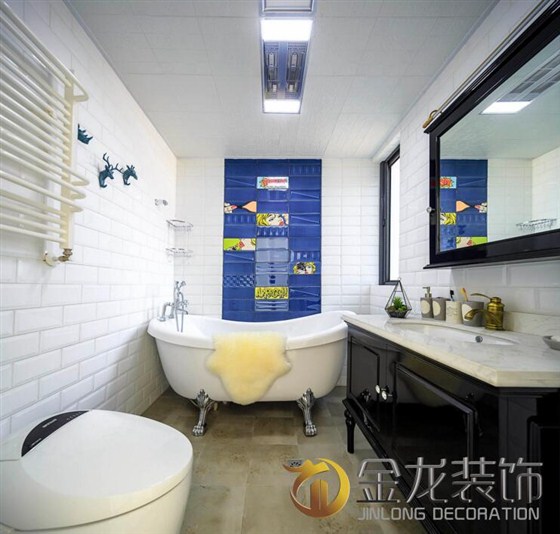 精装房精装修｜金龙装饰｜北欧风格家庭装修案例&mdash;&mdash;实景照片，浴室