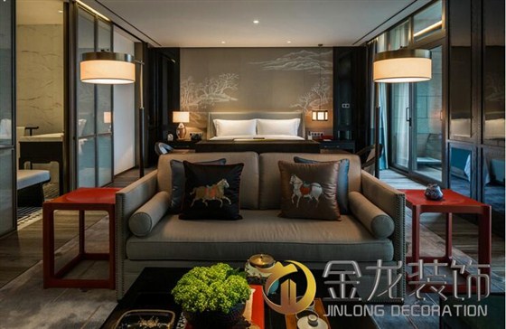 酒店精装房装修专业企业&mdash;&mdash;金龙装饰向大家分享下关于CCD-杭州泛海钓鱼台酒店 的实景照片。
