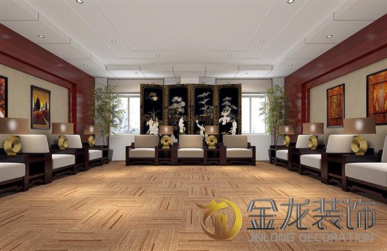 学校精装修｜金龙装饰：枣庄技师学院&mdash;&mdash;接待室