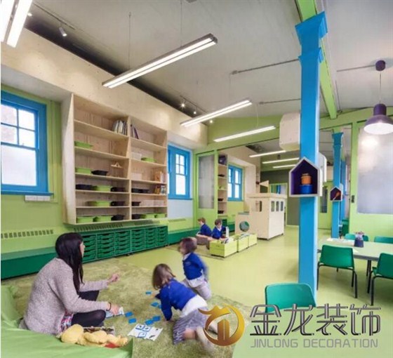 幼儿园精装修专业企业&mdash;&mdash;金龙装饰再带您来看一所充满童趣的幼儿园。