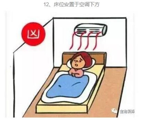 住宅精装修专业企业&mdash;&mdash;金龙装饰给大家分享：卧室的床，千万不不要放错床哦！