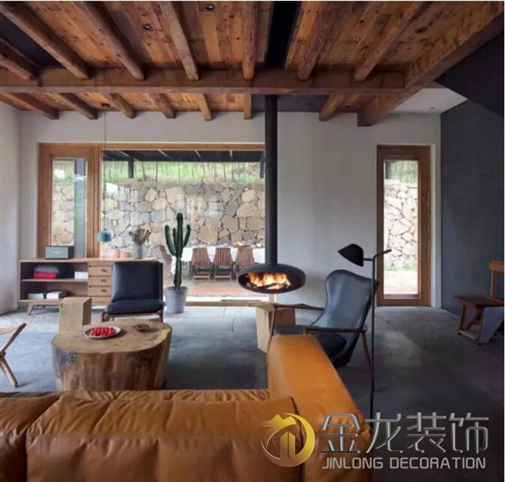 设计资质合作企业&mdash;&mdash;金龙装饰分享：充满泥土和树木气息的民宿。