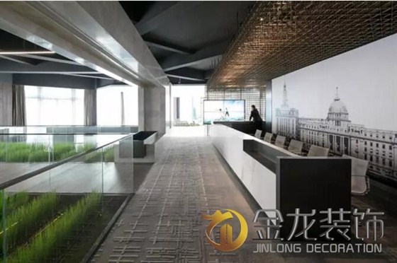 售楼处精装修专业企业&mdash;&mdash;金龙装饰与大家分享：绿意中生长的科技感&mdash;&mdash;四季售楼处。