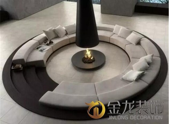 住宅全装修专业企业&mdash;&mdash;金龙装饰分享：新的设计方式&mdash;&mdash;下沉式客厅设计。