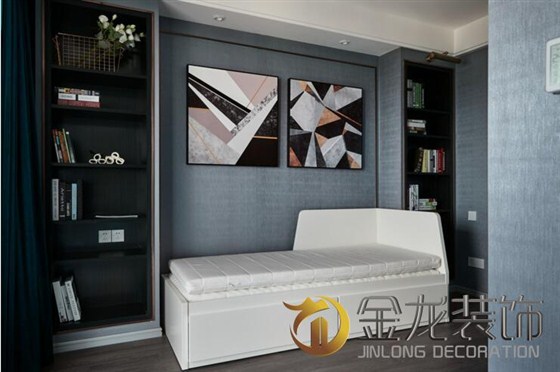 样板间精装修专业企业&mdash;&mdash;金龙装饰分享：新中式风格样板间装修案例。