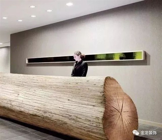 公司前台设计&mdash;&mdash;金龙装饰