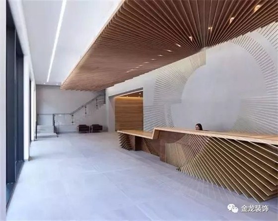 公司前台设计&mdash;&mdash;金龙装饰