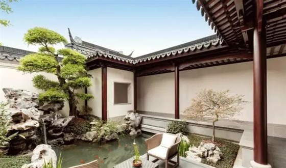 【金龙装饰】为何中式合院别墅越来越流行？