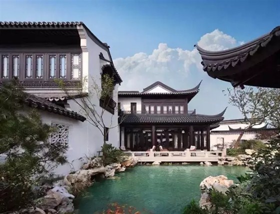 【金龙装饰】为何中式合院别墅越来越流行？
