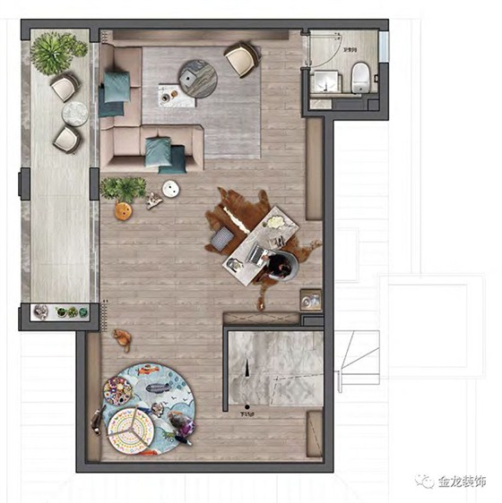 金龙装饰|上海云润新苑样板间&mdash;&mdash;实景赏析（F户型）