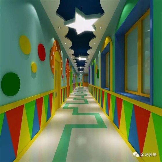 【金龙装饰】幼儿园这么设计，连熊孩子都拍手叫好!