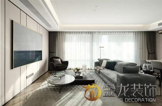 【精装房装修专家金龙装饰】新现代主义样板房设计！