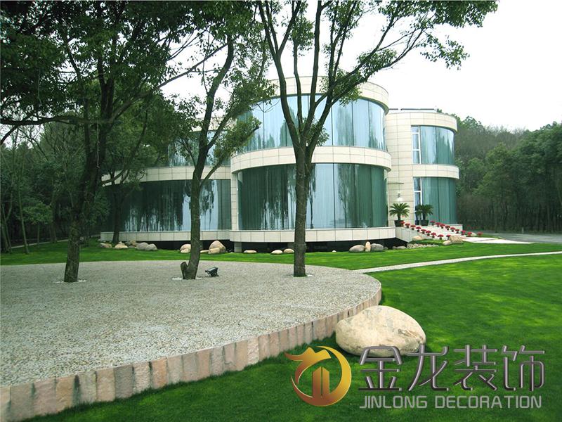 别墅精修、楼盘精装修，金龙装饰-青浦淀山湖别墅外景