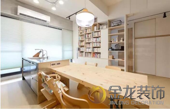 专注于别墅精装修、楼盘精装修，拥有多项荣誉资质企业山东金龙装饰，分享一则老公寓小户型改造。