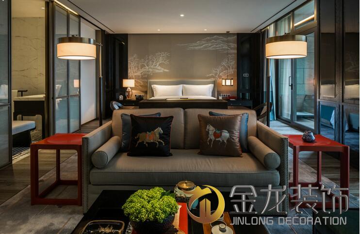 酒店精装房装修专业企业&mdash;&mdash;金龙装饰向大家分享下关于CCD-杭州泛海钓鱼台酒店 的实景照片。