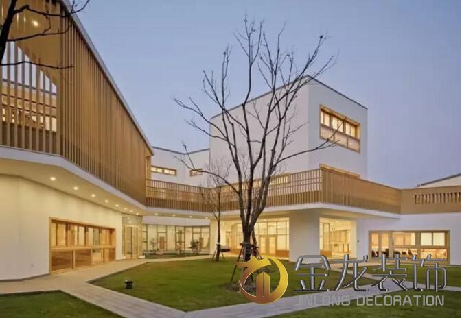 办公室精装修专业企业金龙装饰，金龙装饰为大家分享：特别走心的一个幼儿园设计项目。