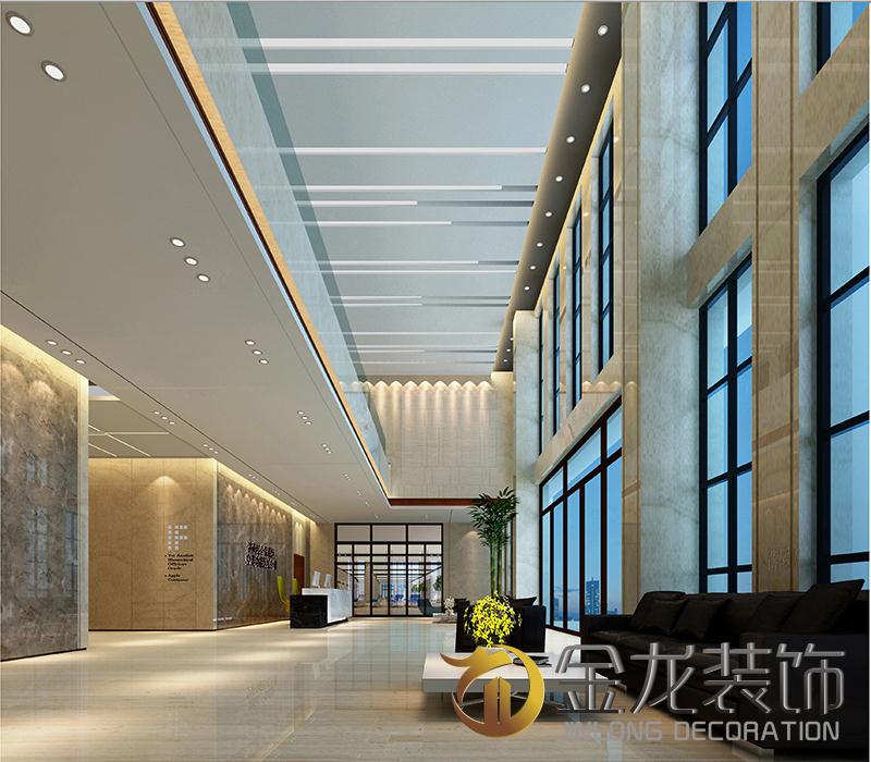 金龙装饰参加政府招投标项目：综合保税区空港功能区卡口、海关楼及附属设施工程，凭借我公司优秀的资质及荣誉成功中标，而后金龙装饰对其进行精装修设计、施工。