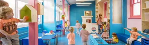 幼儿园精装修｜金龙装饰｜一个儿童喜欢的充满童趣的幼儿园！