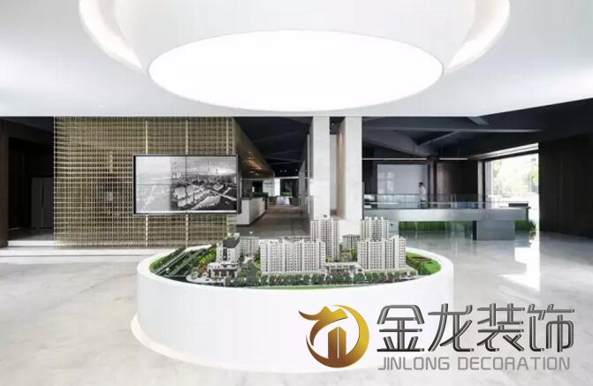 售楼处精装修专业企业&mdash;&mdash;金龙装饰与大家分享：绿意中生长的科技感&mdash;&mdash;四季售楼处。