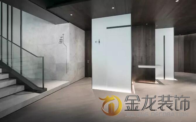 ?售楼处精装修专业企业&mdash;&mdash;金龙装饰与大家分享：绿意中生长的科技感&mdash;&mdash;四季售楼处。