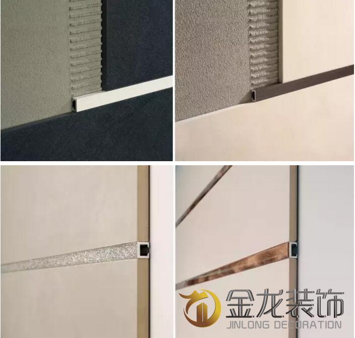 工程装修设计施工一体化&mdash;&mdash;金龙装饰分享：一些精细的砖的收边收口方案。