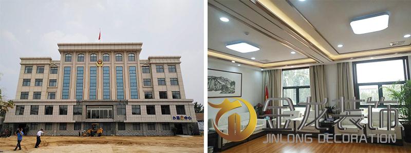 金龙装饰受邀为枣庄市公安局山亭区分局进行办公工程精装修设计、施工&mdash;&mdash;部分完工精彩照片