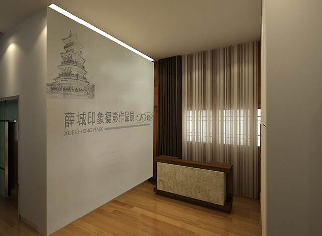 展览馆精装修专家｜金龙装饰：临山阁印象摄影作品展