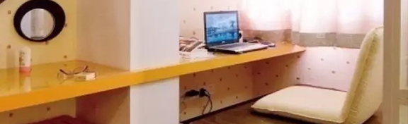 【金龙装饰|装修知识】书房，是挤出来的！