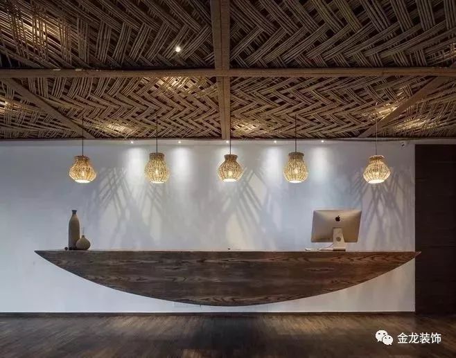公司前台设计&mdash;&mdash;金龙装饰