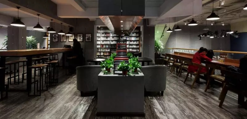 【金龙装饰】书店转型升级