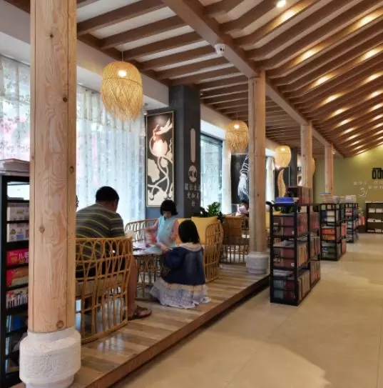 【金龙装饰】书店转型升级
