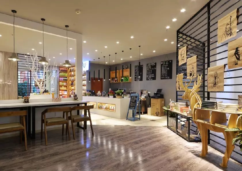 【金龙装饰】书店转型升级