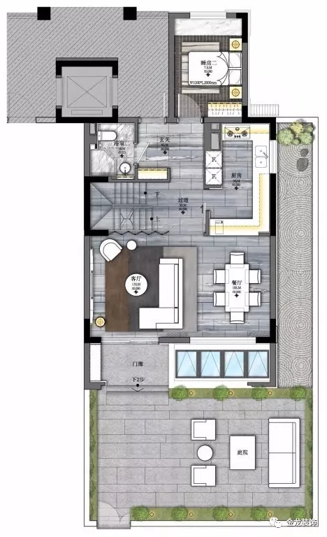 金龙装饰|上海云润新苑样板间&mdash;&mdash;方案赏析（D户型）