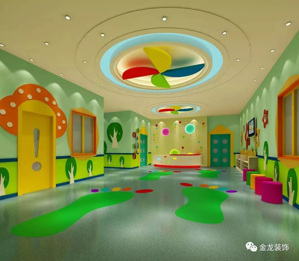 【金龙装饰】幼儿园这么设计，连熊孩子都拍手叫好!