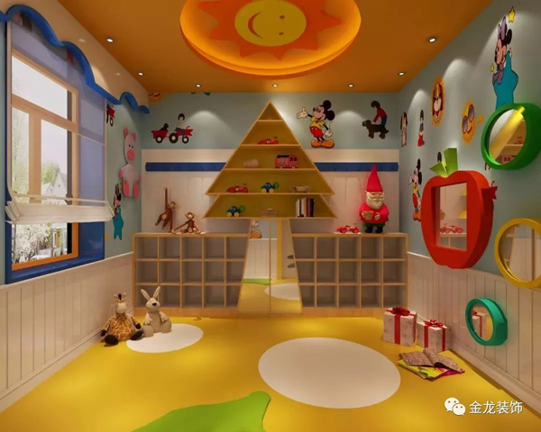 【金龙装饰】幼儿园这么设计，连熊孩子都拍手叫好!