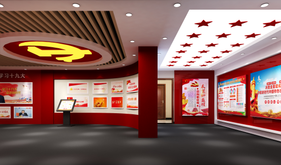 【金龙装饰】党建文化展厅设计专题
