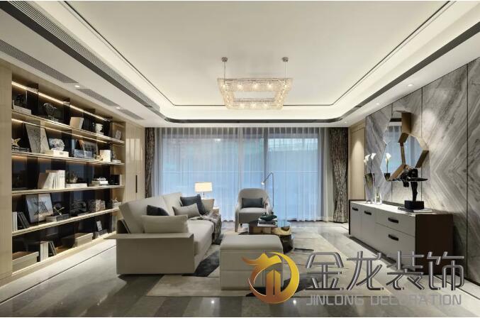 【精装房装修专家金龙装饰】新现代主义样板房设计(二)！